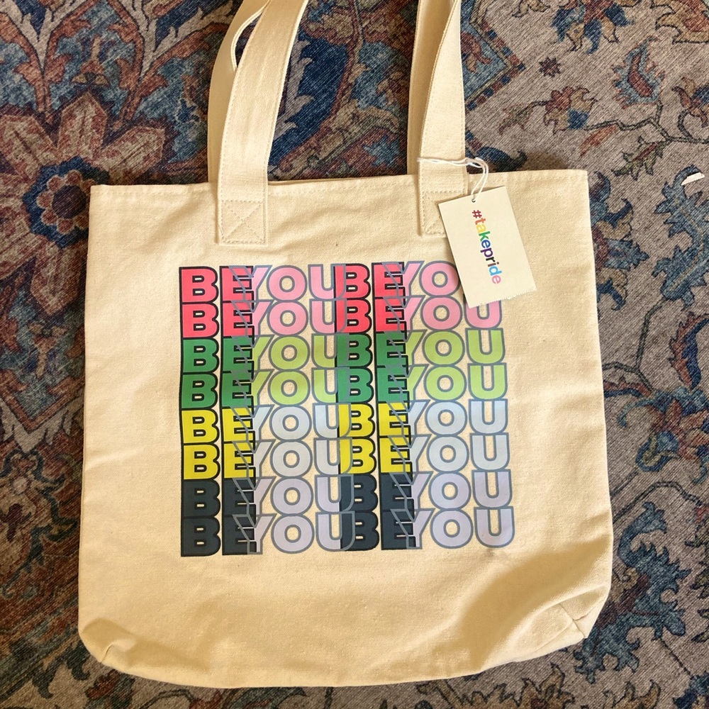Be You Pride Canvas Tote Bag
